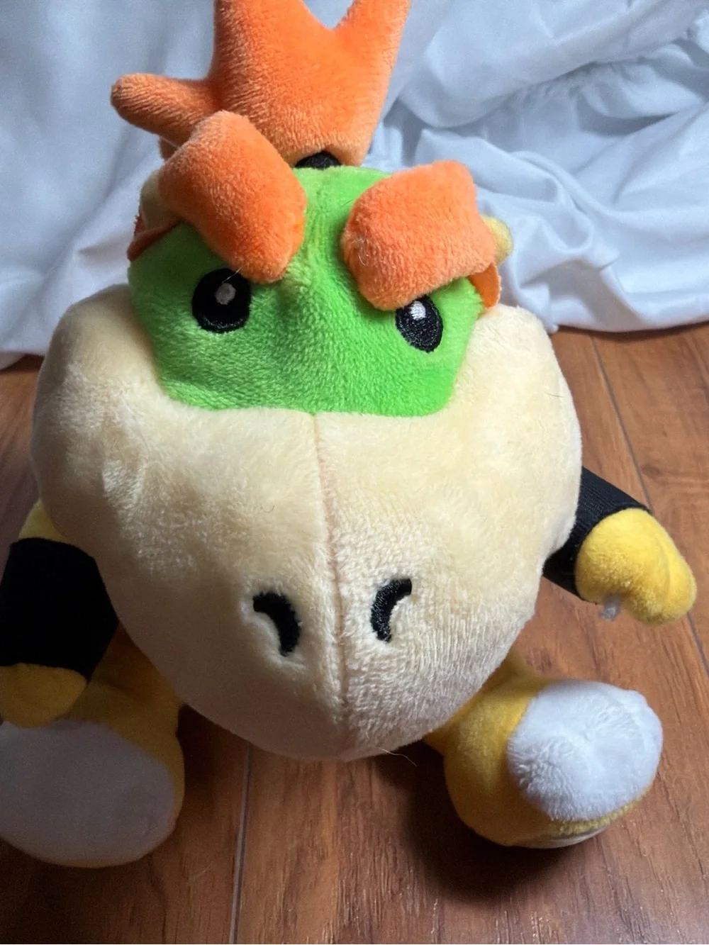 Super Mario Bowser Jr. Plush San-Ei Nintendo 7”